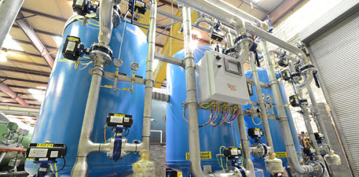 Utilities Equipment: Steam Generator, Water Treatment and Storage Tanks